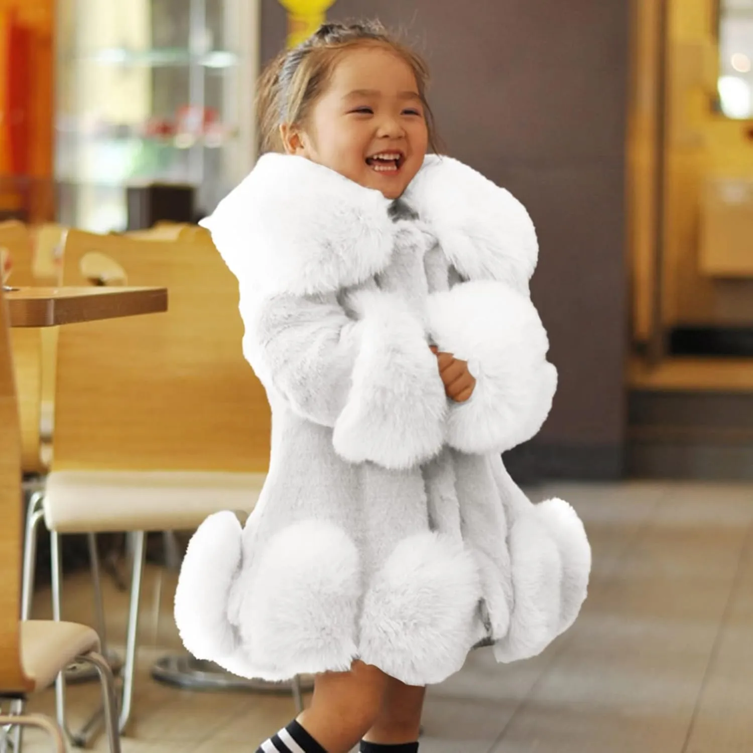 Baby Girl Clothes Baby Outwear Cloak Button Jacket Warm Coat Clothes Girl Clothes 4t Pea Coat Windbreaker