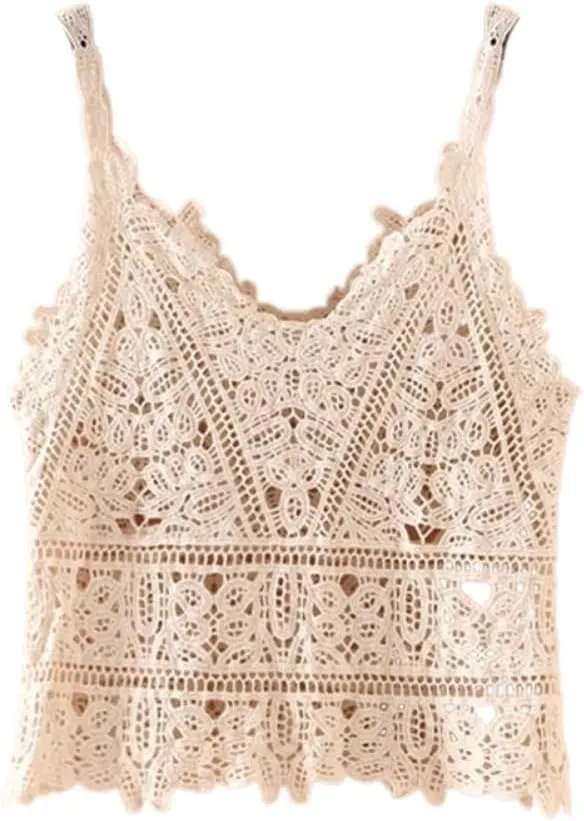 Beach Camisole Womens Sleeveless Vest wear Short top