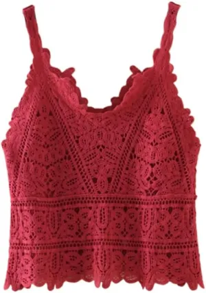 Beach Camisole Womens Sleeveless Vest wear Short top