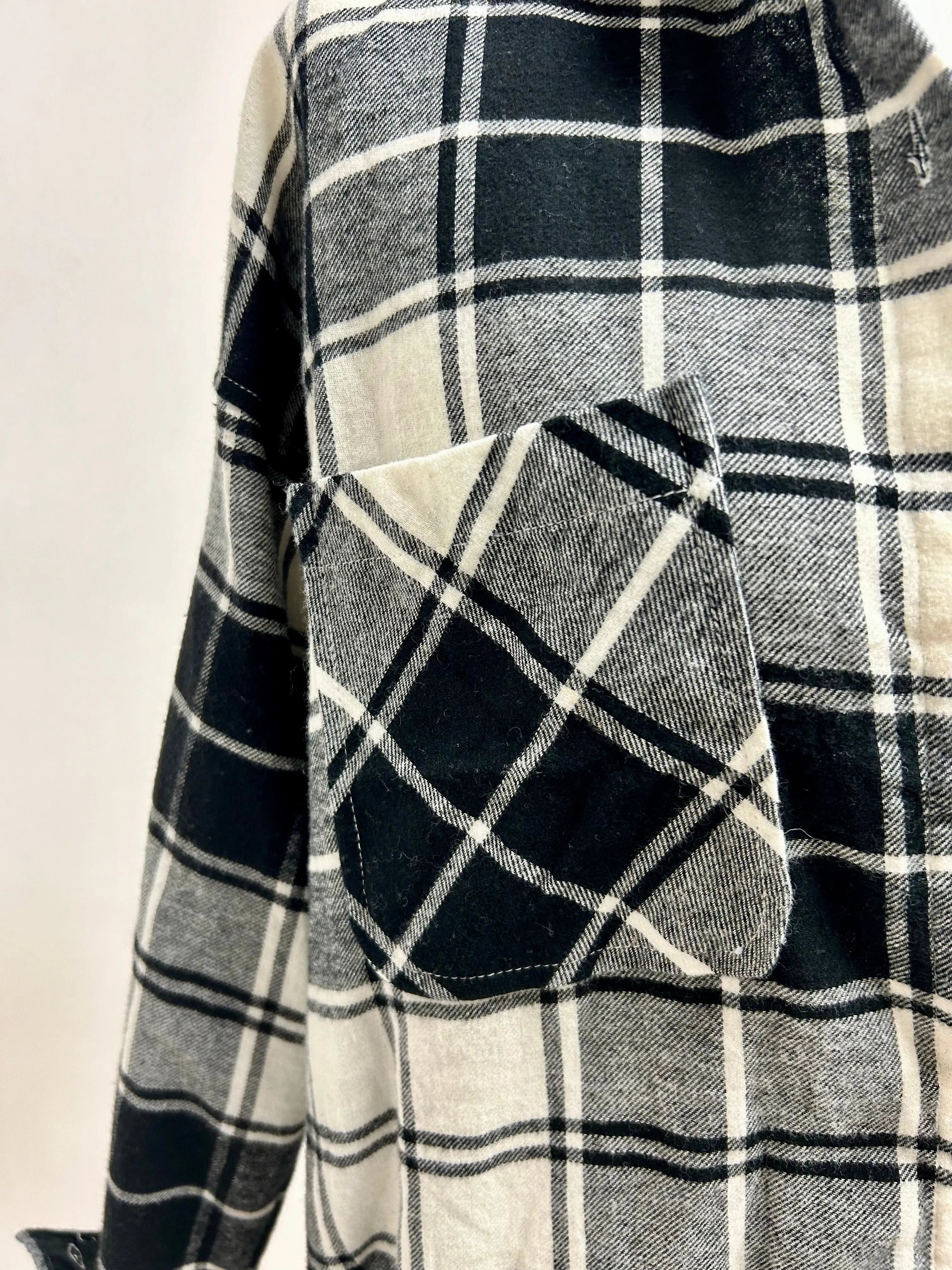 Black Ivory Plaid Shirt