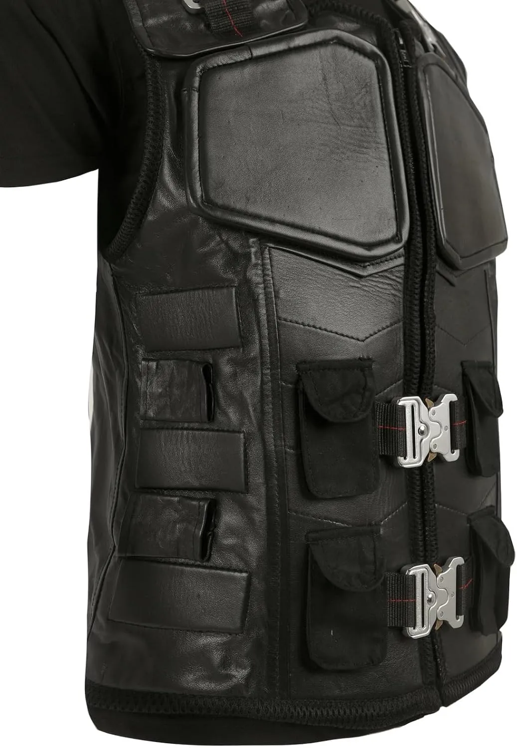 Blade Vest - Wesley Snipes Men's Leather Trinity Cosplay Costume