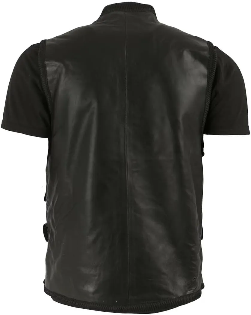 Blade Vest - Wesley Snipes Men's Leather Trinity Cosplay Costume
