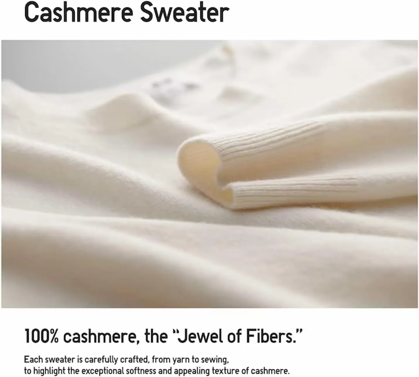 Cashmere Sweaters for Women, 100% Cashmere Crew Neck Warm Light Long Sleeve Elegant Soft Pullover Sweater
