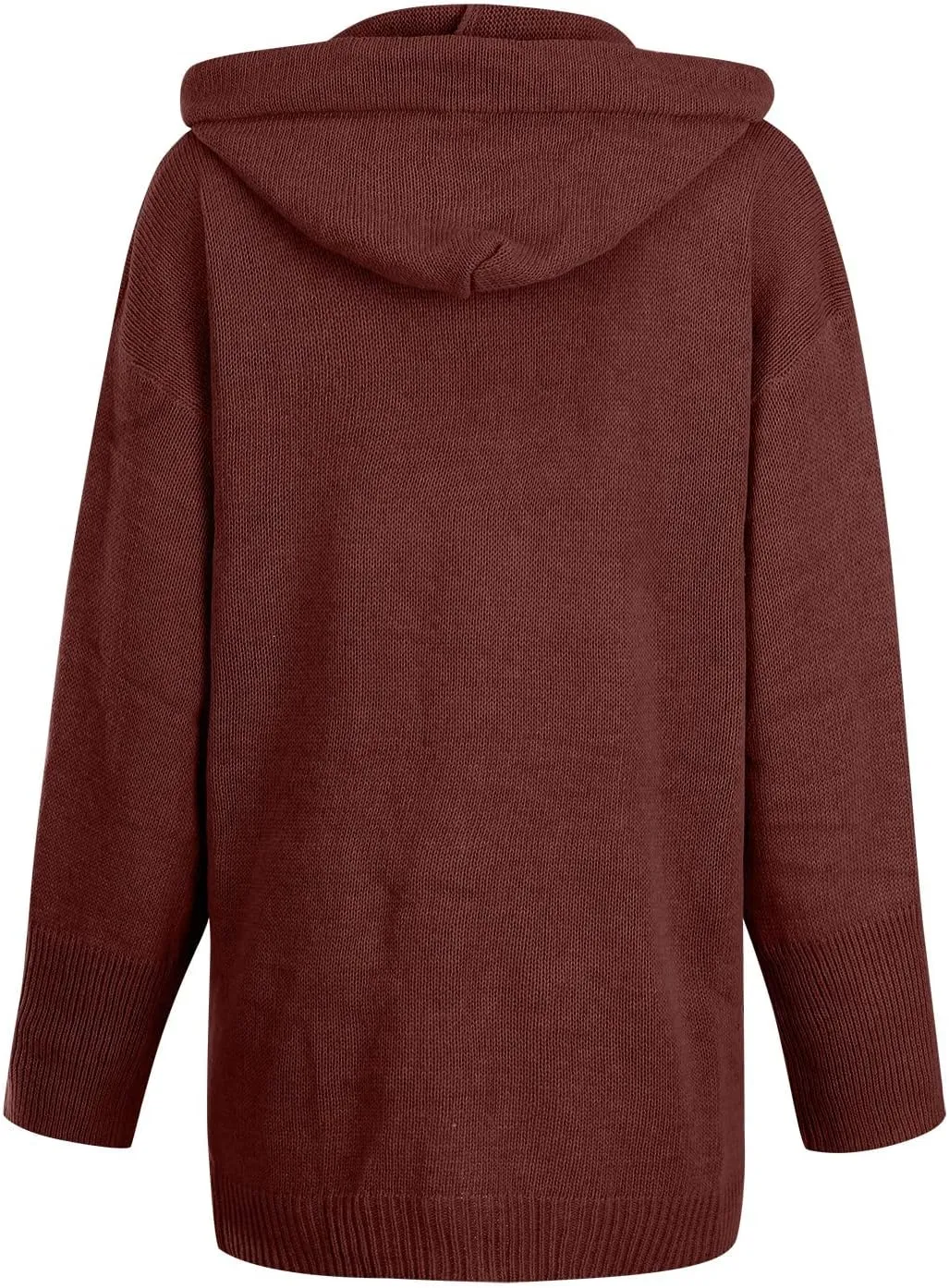 ChicCrate Women's Knit Open Front Cardigan Sweaters 2025 Fall Winter Clothes Long Sleeve Solid Color Jackets Trendy Outwear