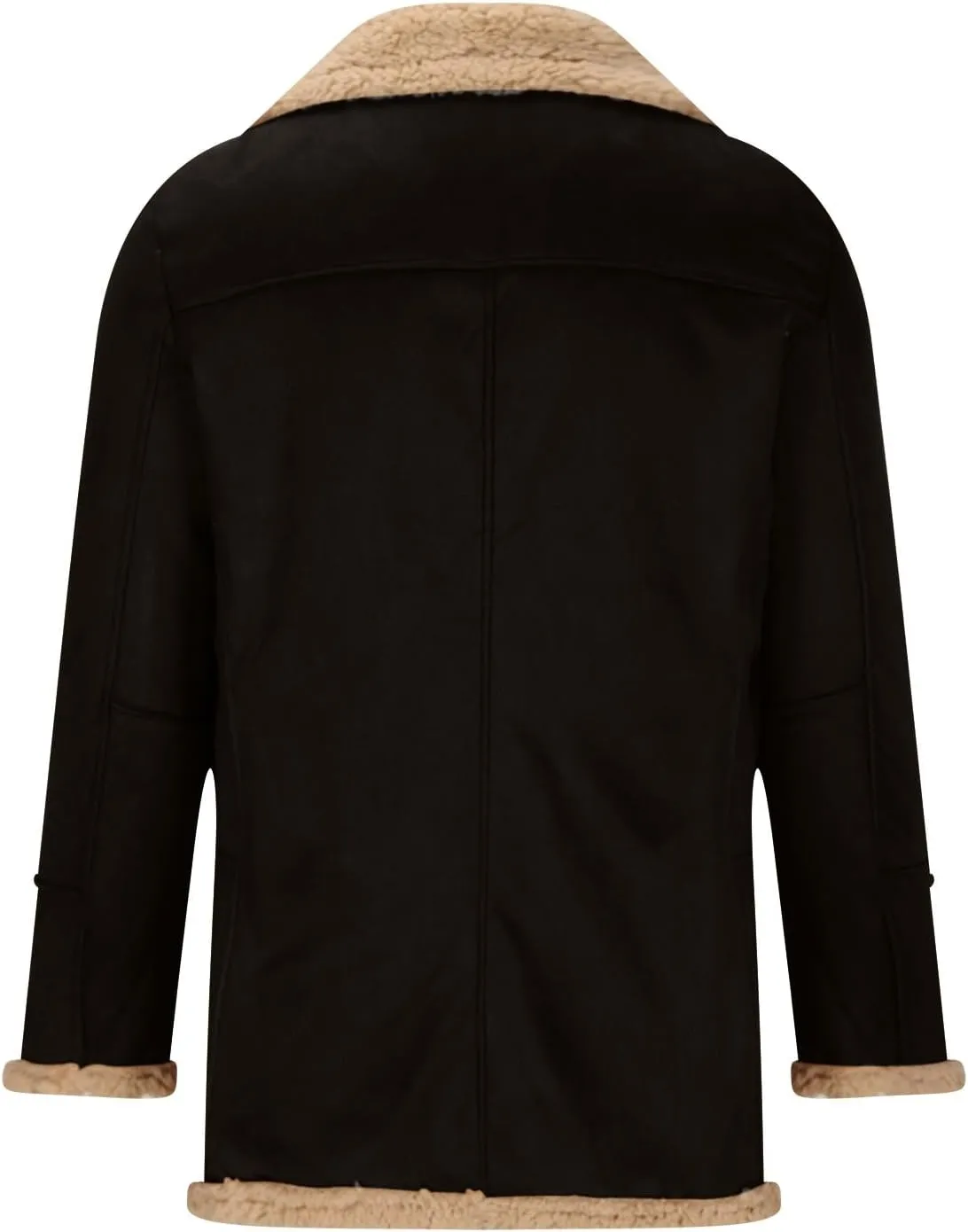 Coats for Men Cotton padded Jacket Lapel Collar Knitted Button Sweater Coat Casual Men's Thicken Warm Winter Coats