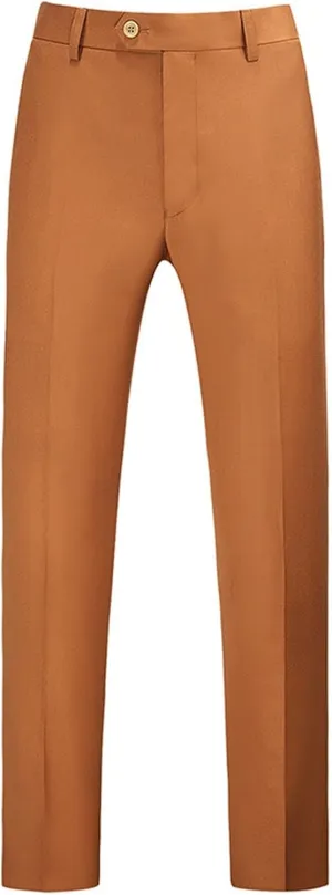 CRNTCEM Mens Stretch Flat Front Dress Pants Straight Leg Wedding Party Formal Pants Wrinkle Free Casual Clubwear Suit Pants