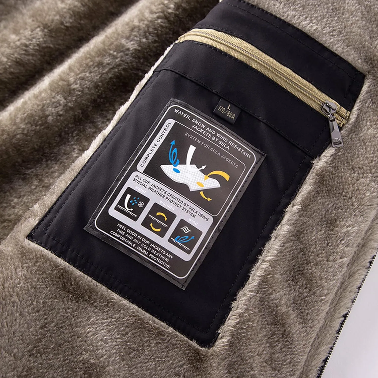 Dgoopd Mens Winter Vests Outerwear Thick Fleece Lined Sleeveless Jacket Casual Zip Up Warm Outdoor Padded Puffer Vest