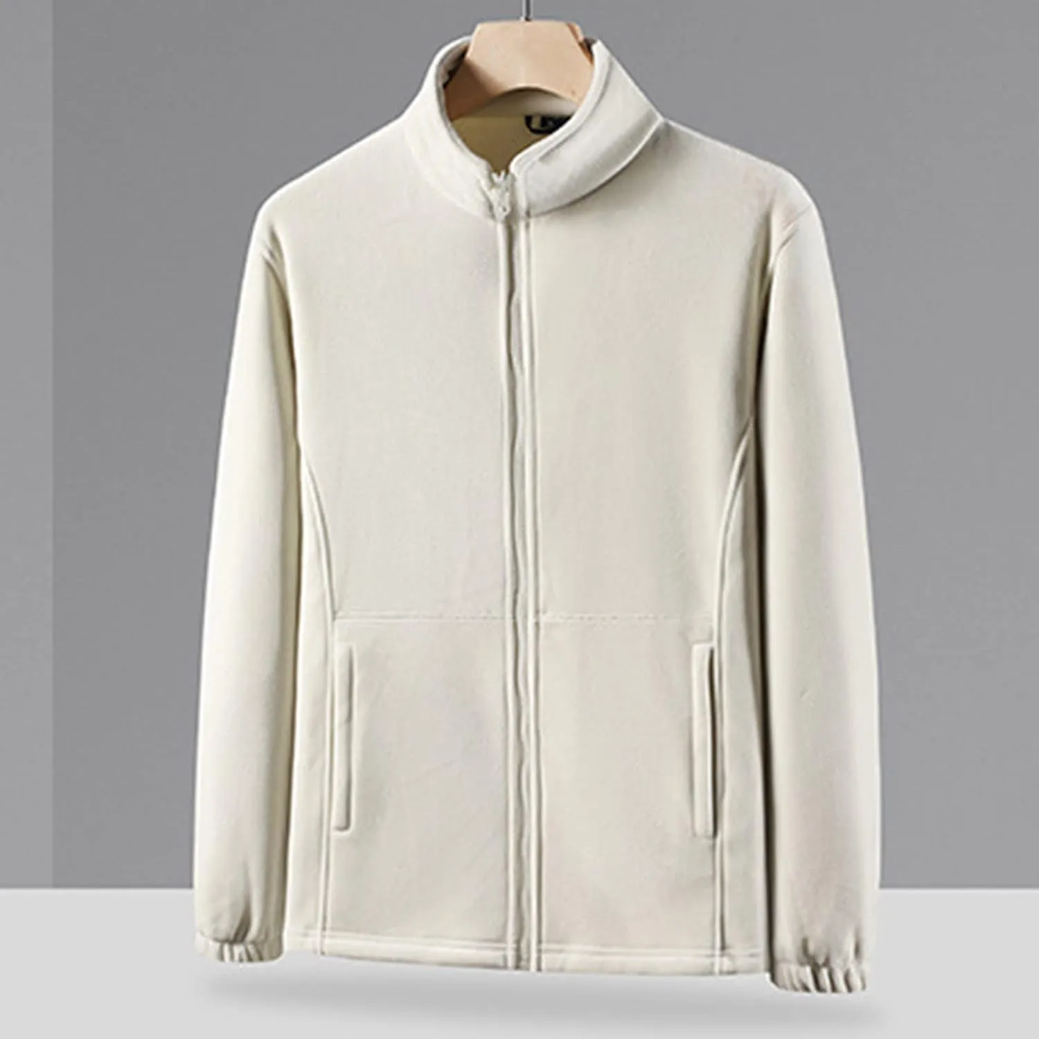 Finelylove Men's Waterproof 3 in 1 Ski Jacket Warm Fleece Lined Winter Snow Coat Windproof Hooded Raincoat Heavyweight