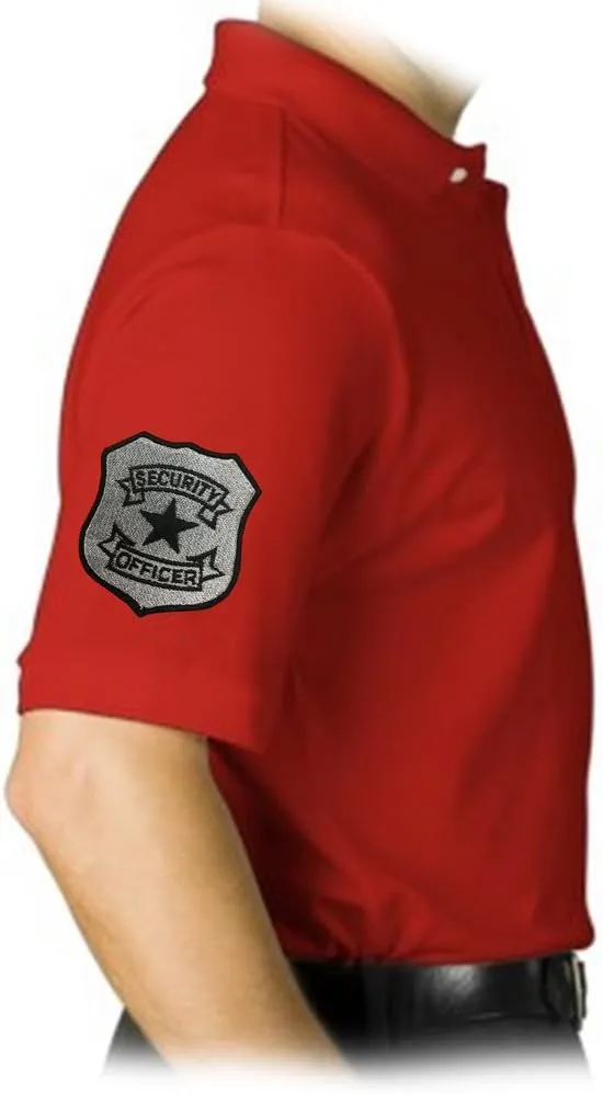 for Men's Security Collar Polo Shirt
