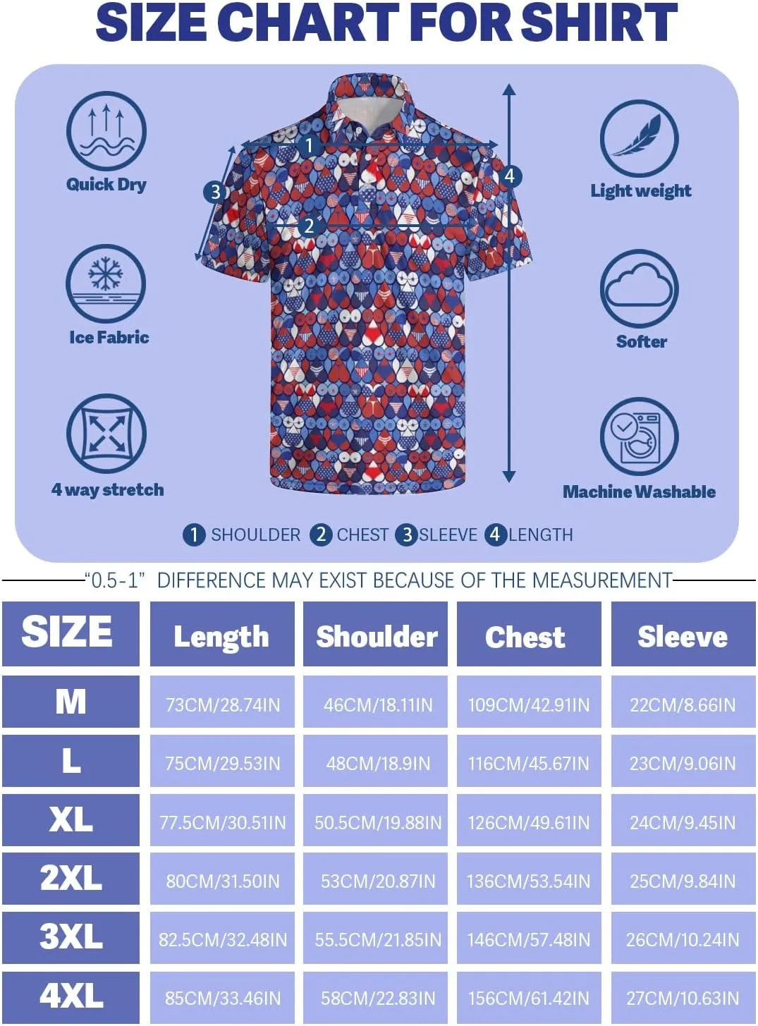 Funny Golf Polos for Men Funny Print Short Sleeve Shirts Quick Dry Polo Shirts Hawaiian Shirt Performance Golf Outfits