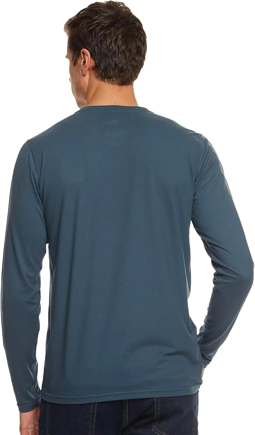 Gerry Mens Sun Shirt Protection Tee UPF 40  - Quick-Dry, Anti-Pill Rash Guard for Men - Soft Stretch Solar Jersey Swim Shirt
