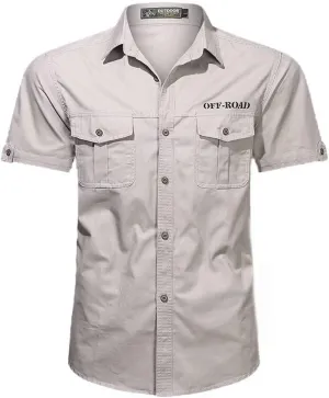 Hbufnha Men's Casual Shirt Business Shirts Button Down Quick Dry Work Trucker Plaid Shirt