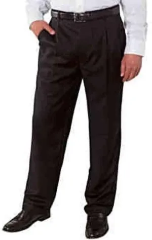 KIRKLAND Signature Men's Pleated Italian Wool Dress Slacks