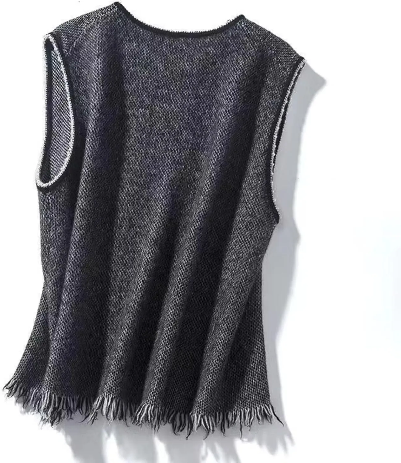 Knit Sweater Vest Women Pullover Vest Winter Autumn Loose Wool Top