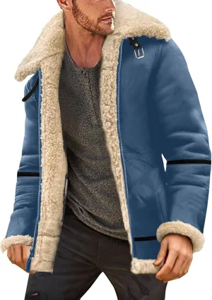 LCMTWX Mens Jackets Cottonpadded Jacket Stand Collar Knitted Splice Sweater Coat Casual Cardigan Men's Winter Jacket