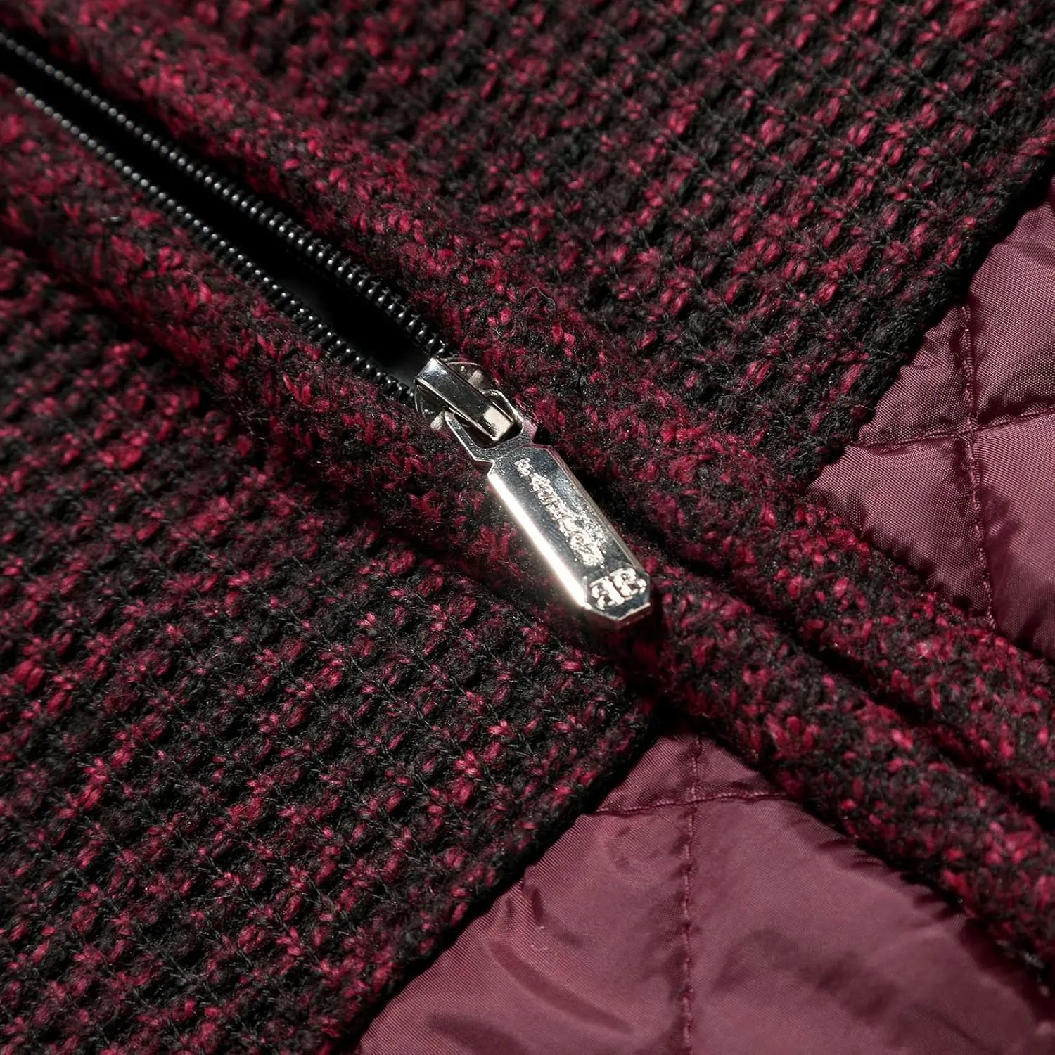 LCMTWX Winter Jackets for Men Jacket Stand Collar Knitted Splice Sweater Coat Casual Cardigan Stylish Outwear Winter