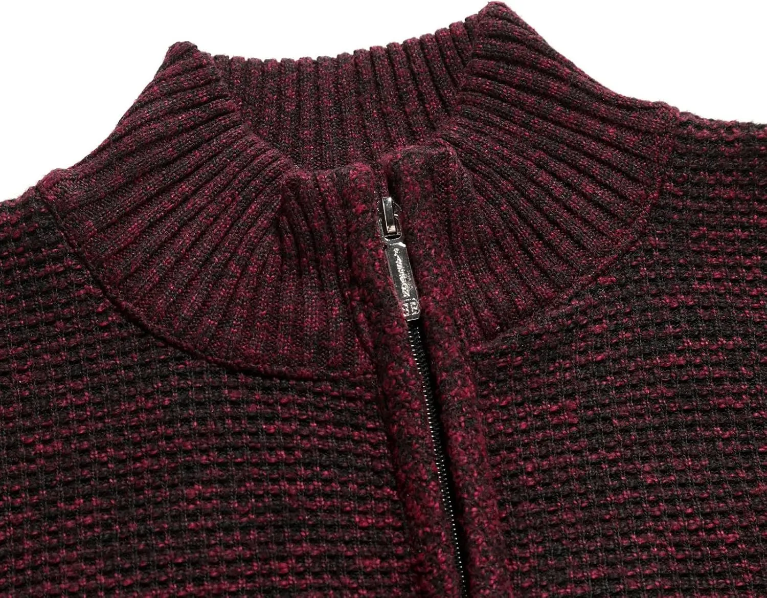 LCMTWX Winter Jackets for Men Jacket Stand Collar Knitted Splice Sweater Coat Casual Cardigan Stylish Outwear Winter