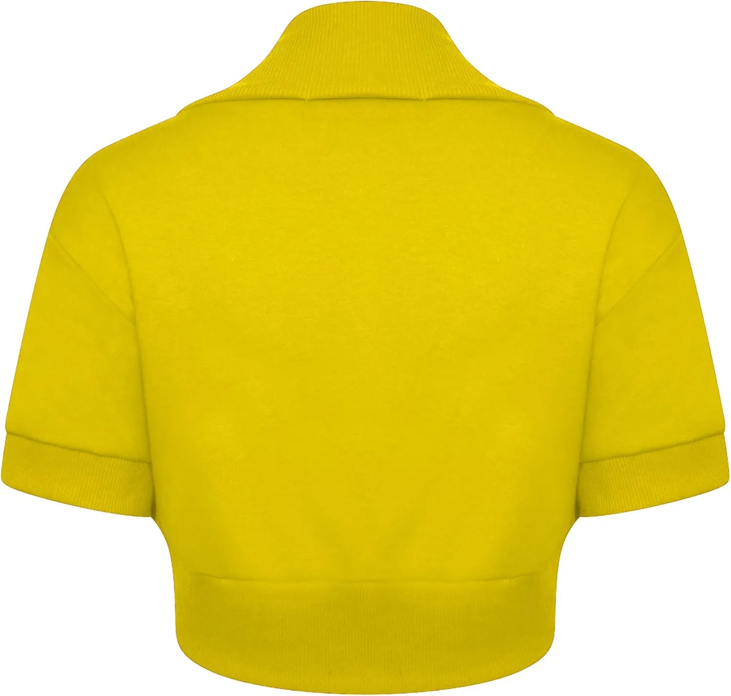 Loxdonz Girl's Short Sleeve Shrug Childrens Kids Cotton Cardigan Bolero Shrug Jacket