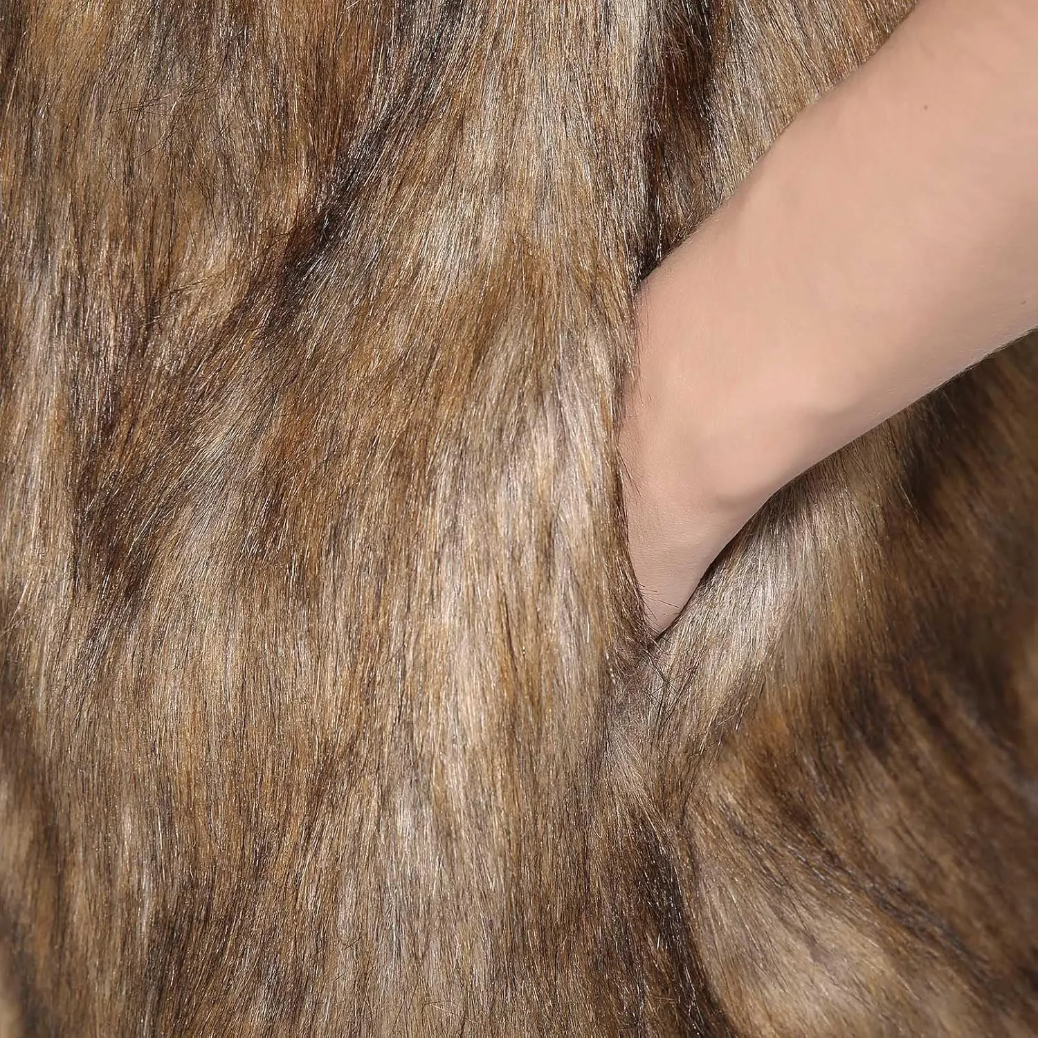 Mens Faux Fur Sleeveless Vest Cute Winter Jacket Fuzzy Sleeveless Jacket Warm Fleece Vest Fleece Open Front Cardigan