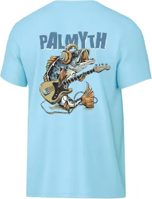 Palmyth Boys Fishing Shirt Short Sleeve UPF 50  Youth T-Shirt Sun Protection Tee