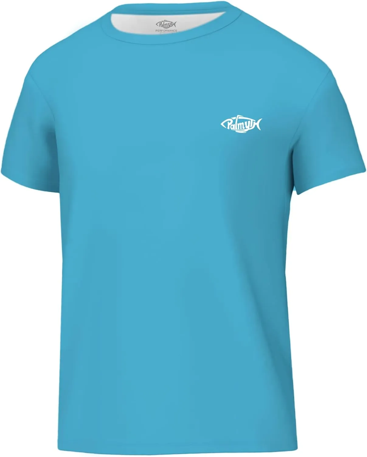 Palmyth Boys Fishing Shirt Short Sleeve UPF 50  Youth T-Shirt Sun Protection Tee