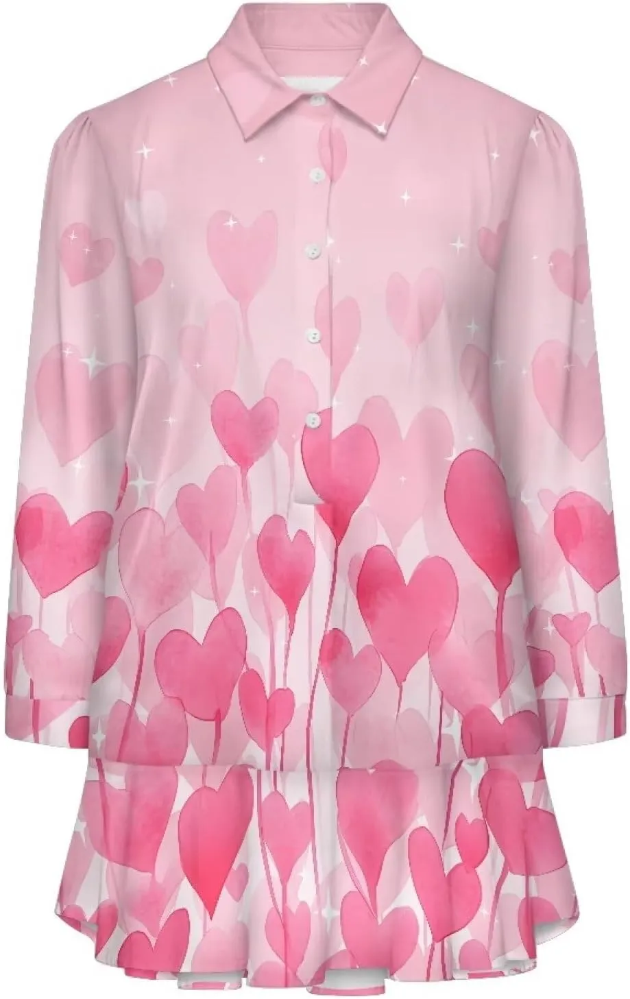 POLERO Womens Shirt Dress with Pockets Long Sleeve Mini Dresses Tunic Shirt Short Dresses