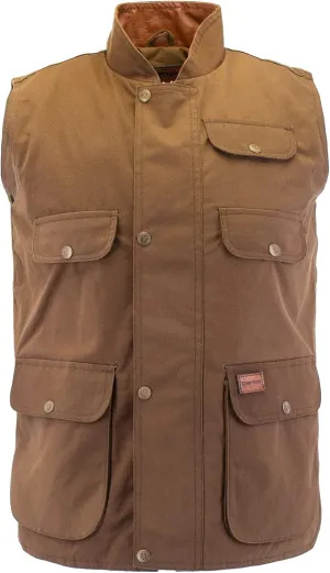 RESISTANCE Waterproof Breathable Cotton Oilskin Outdoor Vest