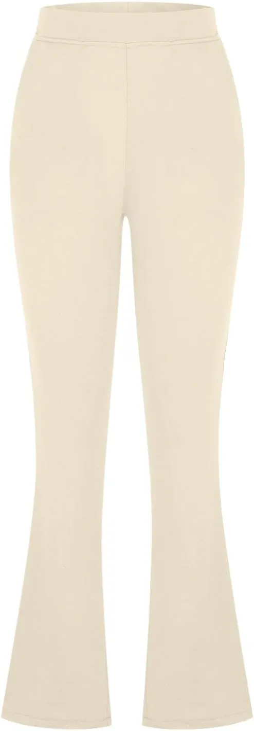 Slacks for Women 2025 Stretchy Office Pants High Waisted Business Work Pants with Pockets Casual Summer Trousers