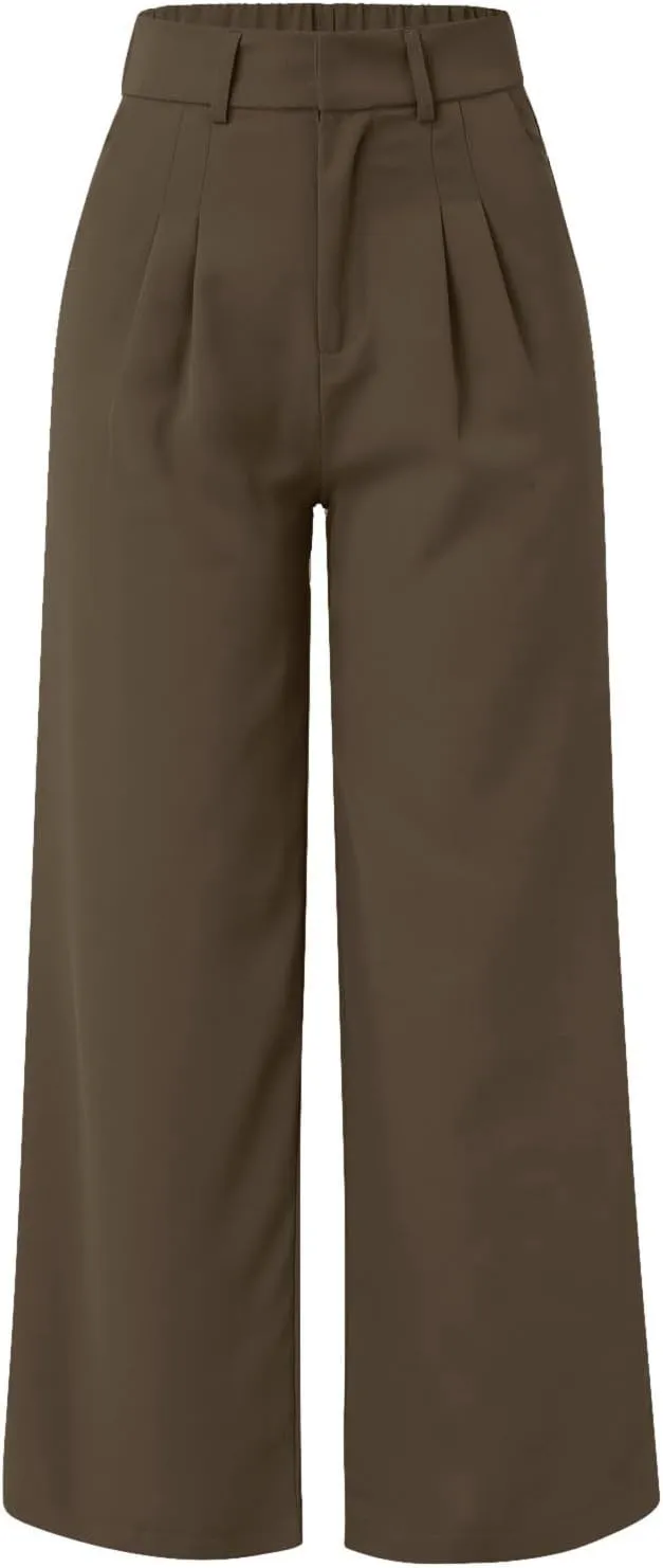 Sweatpants Women Business Summer Tummy Control Casual Solid High Waist Dress Pants Trouser Pants Comfortable Flowy