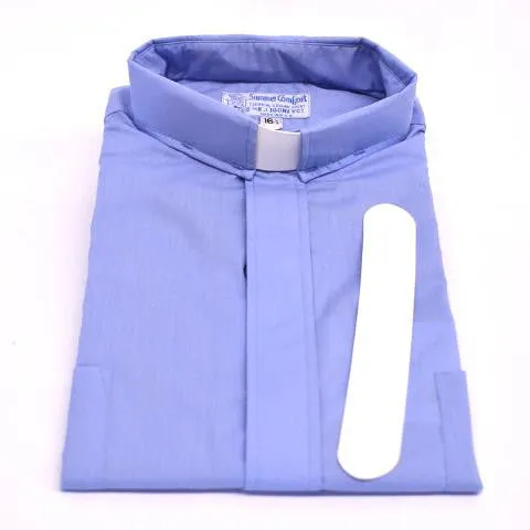 Tab Collar Long Sleeve Clergy Shirts Traditional Colors