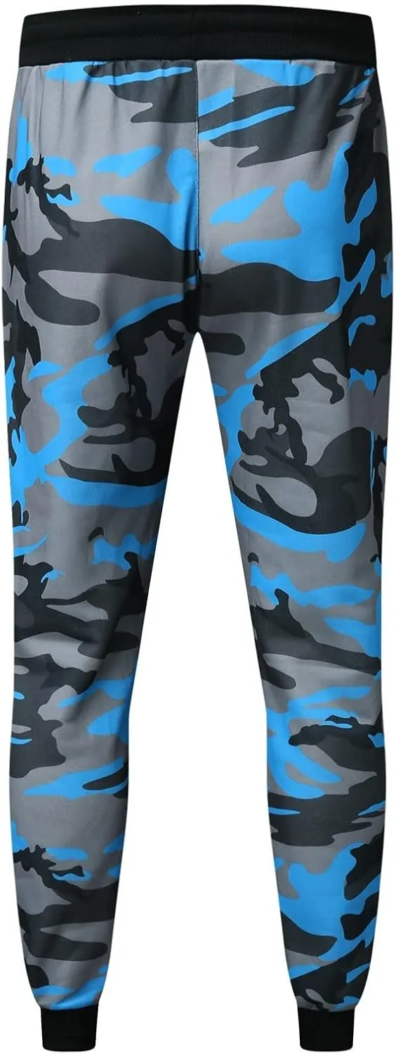 Tapered Joggers for Men Mens Autumn and Winter High Street Fashion Leisure Loose Sports Running Solid Stretch