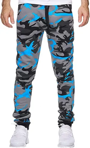 Tapered Joggers for Men Mens Autumn and Winter High Street Fashion Leisure Loose Sports Running Solid Stretch