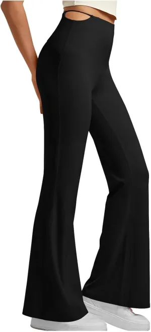 TARIENDY Flare Leg Yoga Pants for Women Ladies high Waisted Flare Pants Workout Casual Trousers Athletic Yoga Leggings