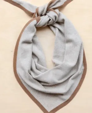 TBCo Merino Oatmeal Triangle Scarf Large