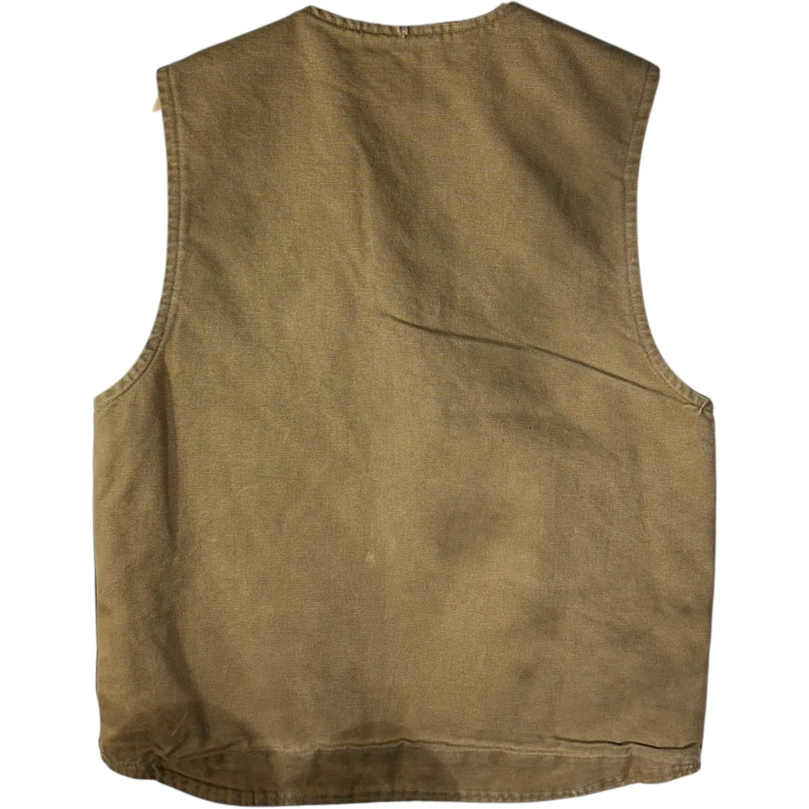 Vintage Carhartt Fleece Lined Full Zip Workwear Vest