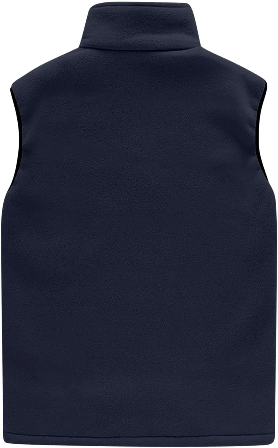 Wkishenl Women's Fleece Vest Solid Stand Collar Sleeveless Jacket Coat Fall Fuzzy Sherpa Lightweight Vest Zipper Waistcoat