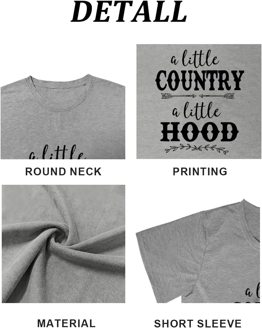 Women Rock Band T Shirt Vintage Country Music Shirt Concert Outfit Short Sleeve Tops