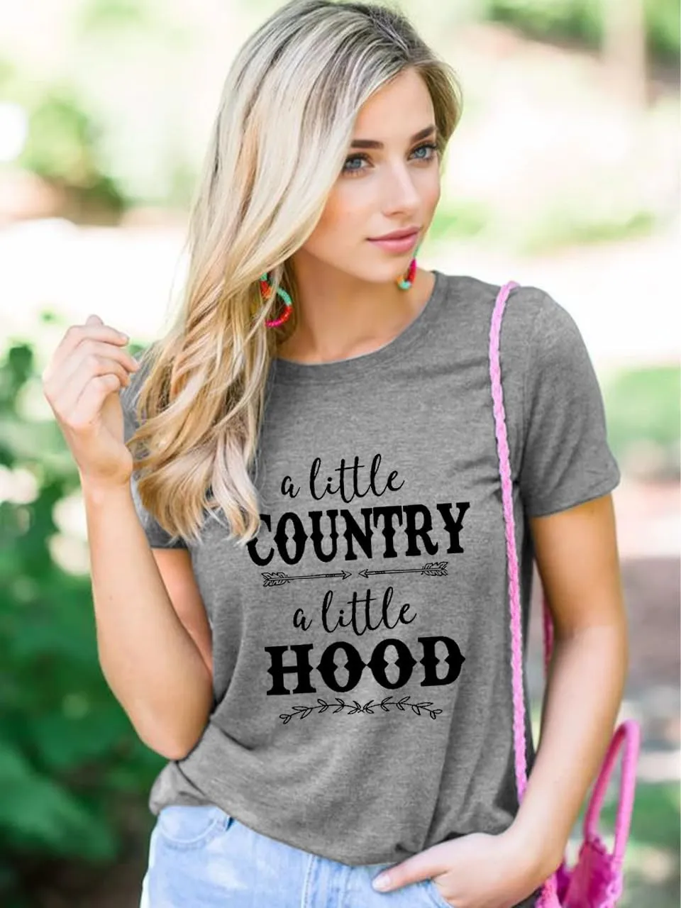 Women Rock Band T Shirt Vintage Country Music Shirt Concert Outfit Short Sleeve Tops