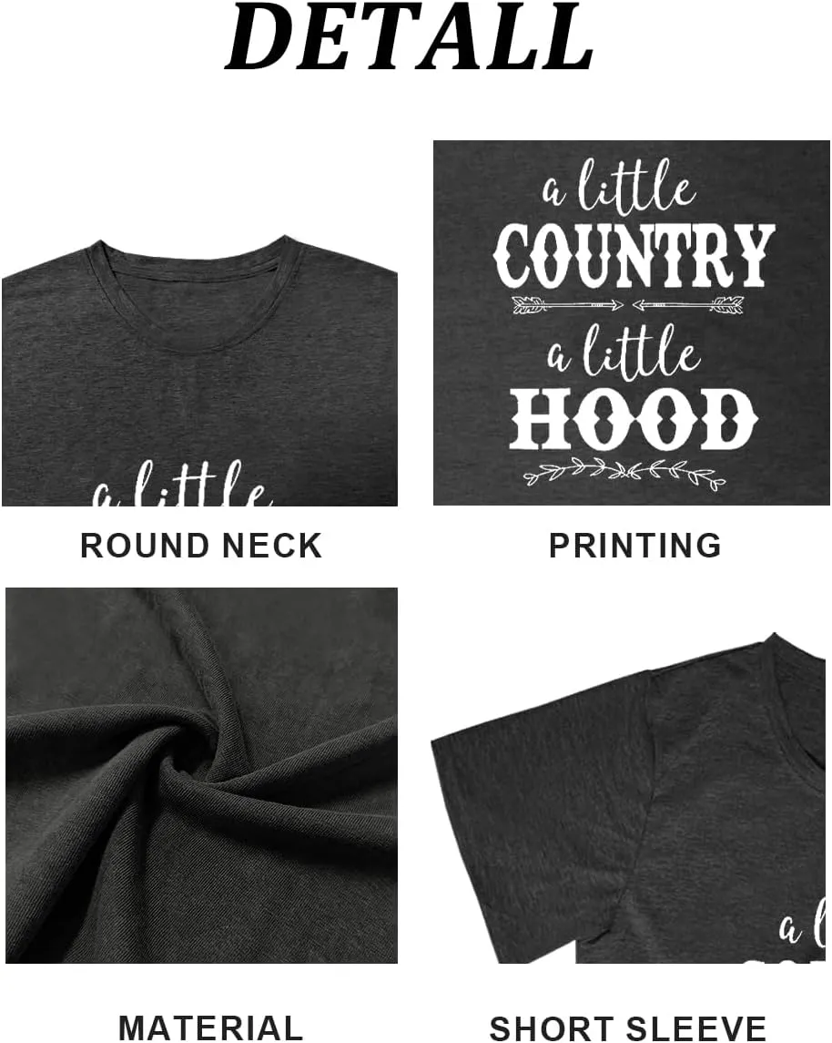 Women Rock Band T Shirt Vintage Country Music Shirt Concert Outfit Short Sleeve Tops