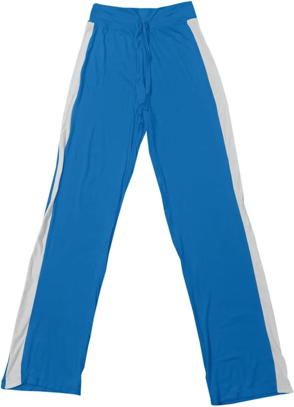 Womens Capri Pants Womens Baggy Wide Leg Pants Summer Floral Solid Long Palazzo Lounge Beach Trousers with Pocket Linen