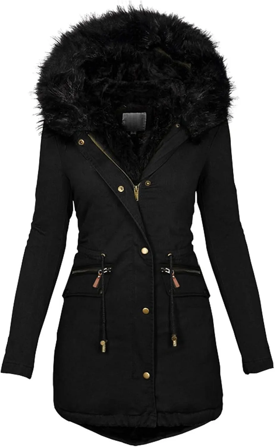 Zip Up Winter Coats for Women Jacket with Long Sleeves for Autumn and Winter Womens Quilted Pullover Puffer Jacket